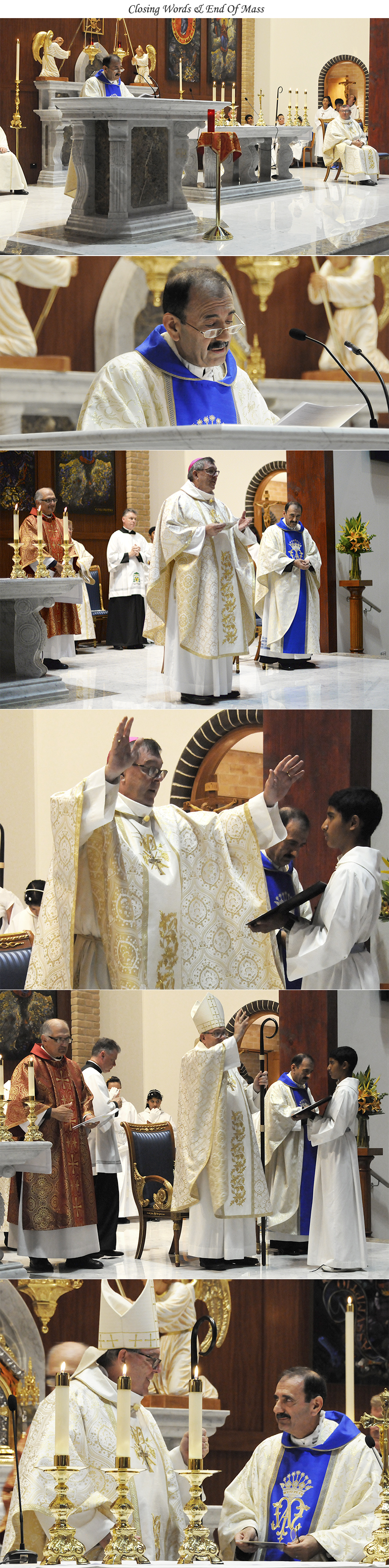 Mass - Solemn Dedication of OLHC Church - 8 March 2019