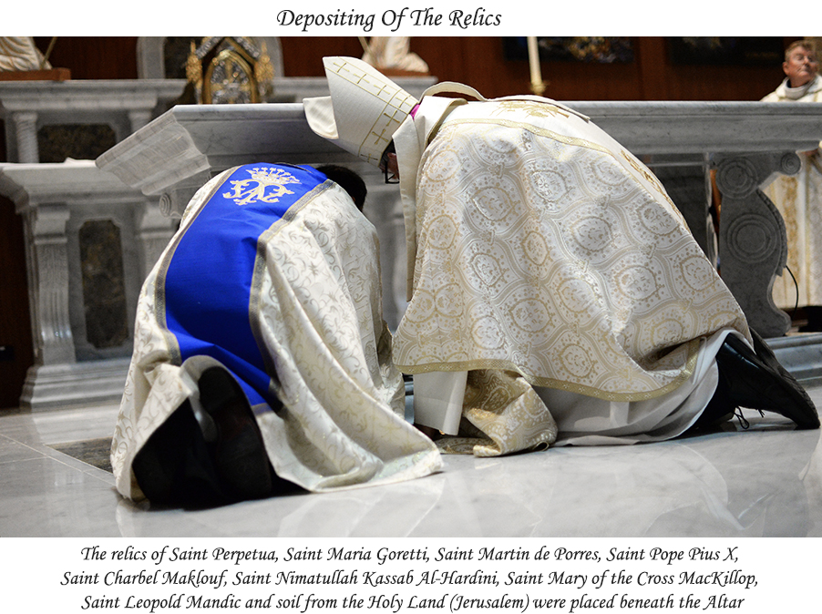 Mass - Solemn Dedication of OLHC Church - 8 March 2019