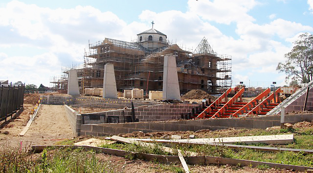 The steel frame