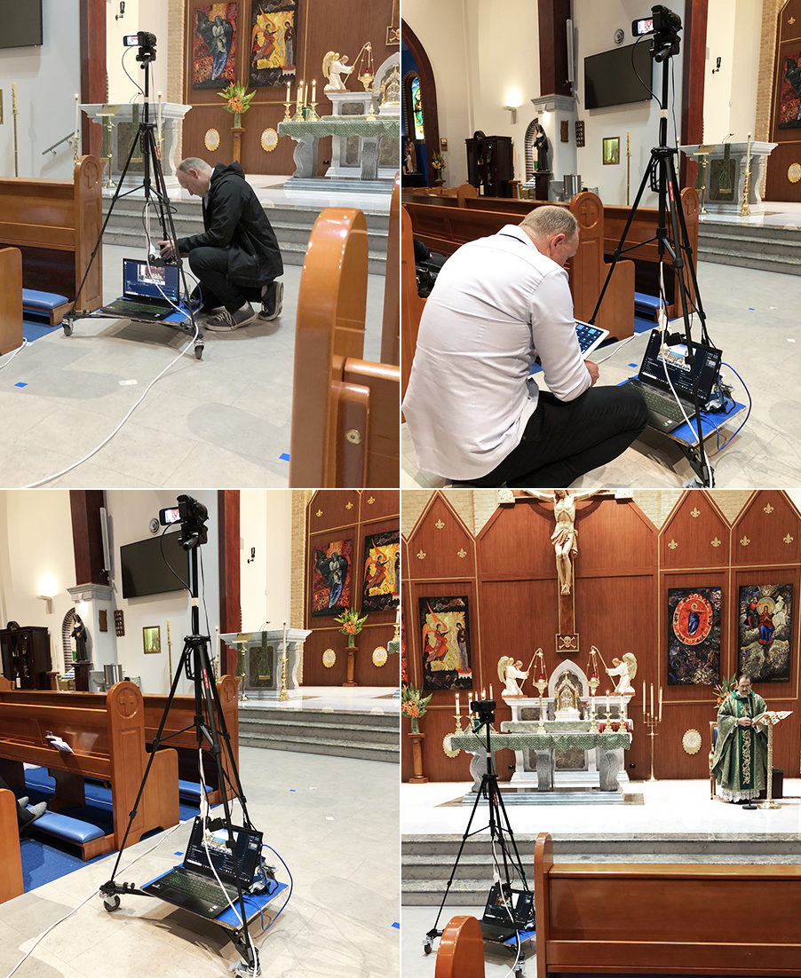 Livestreaming of Masses at OLHC